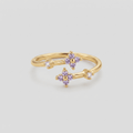 Violette Étoile Ring