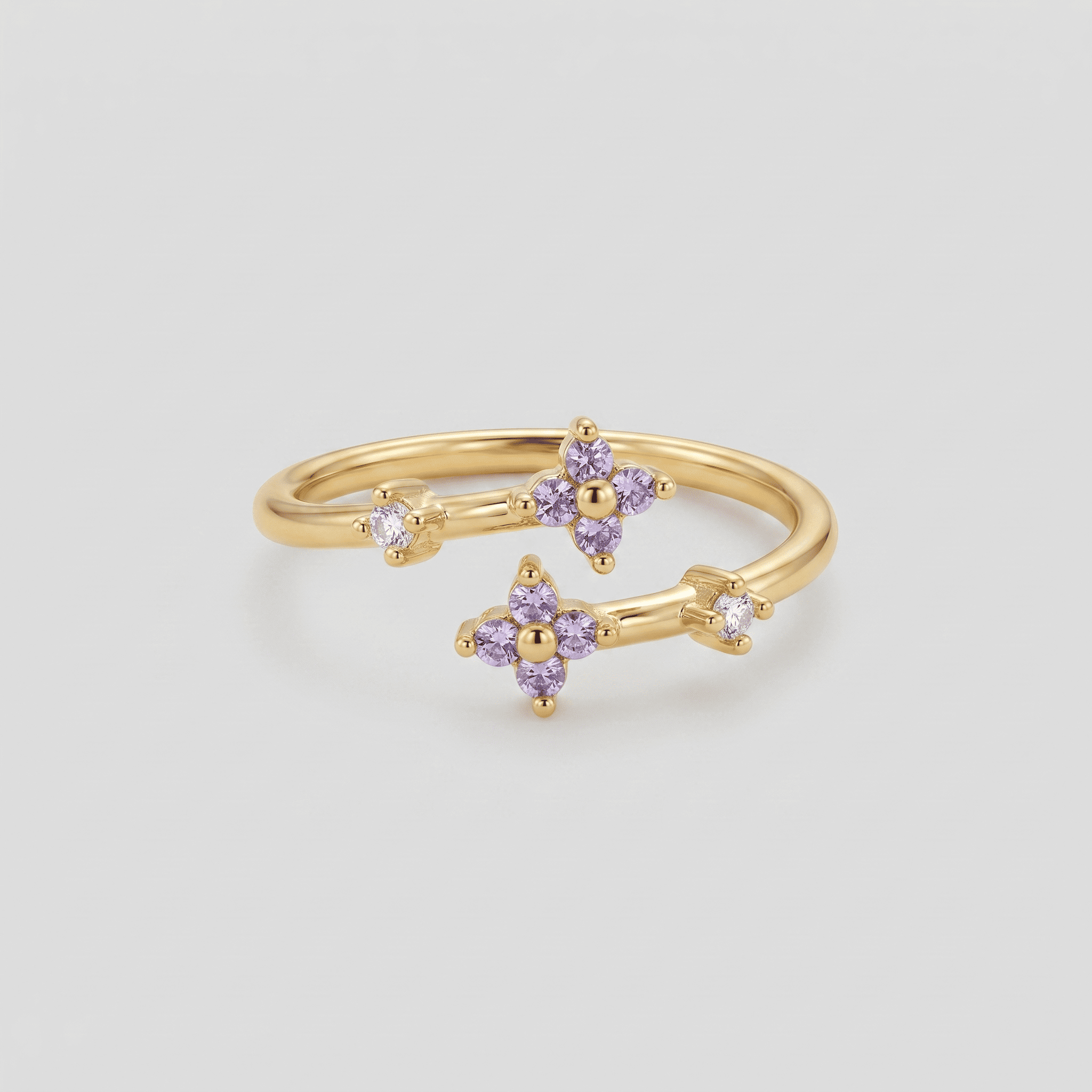 Violette Étoile Ring