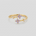 Violette Étoile Ring