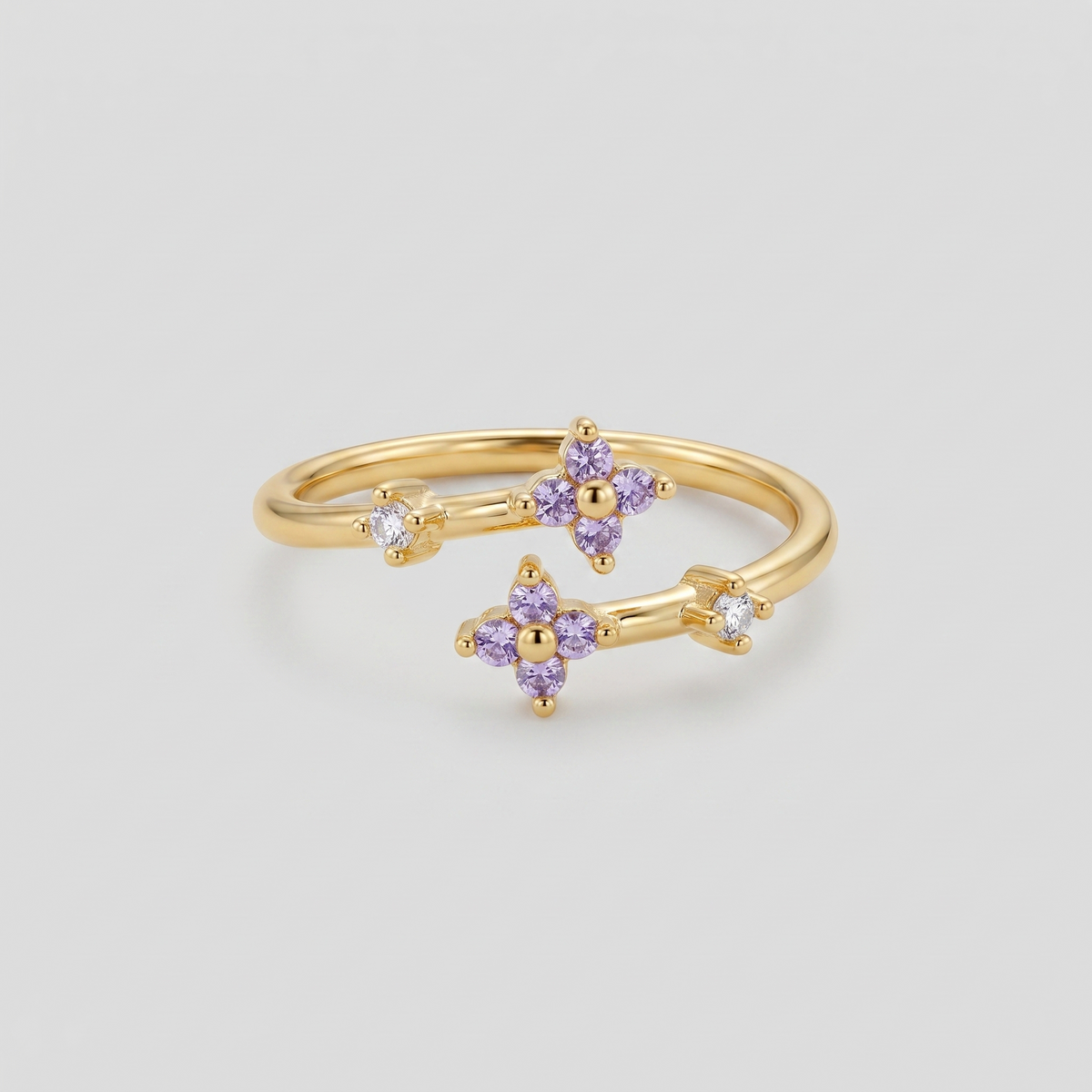 Violette Étoile Ring