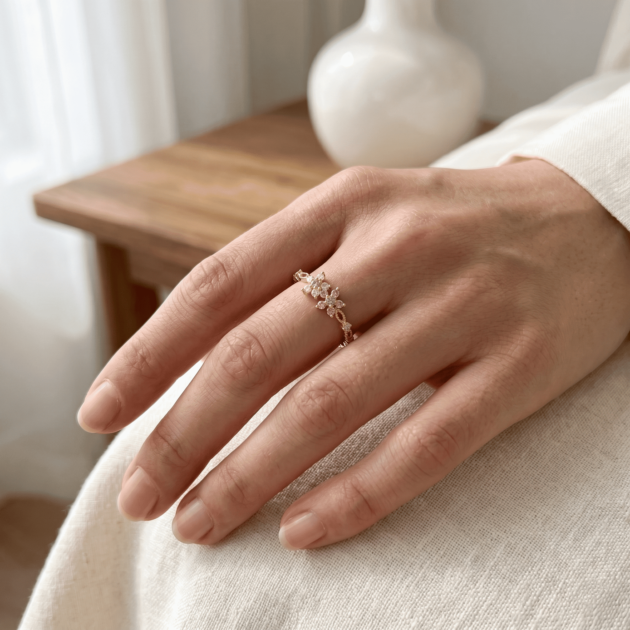 Fleur Rosée Ring