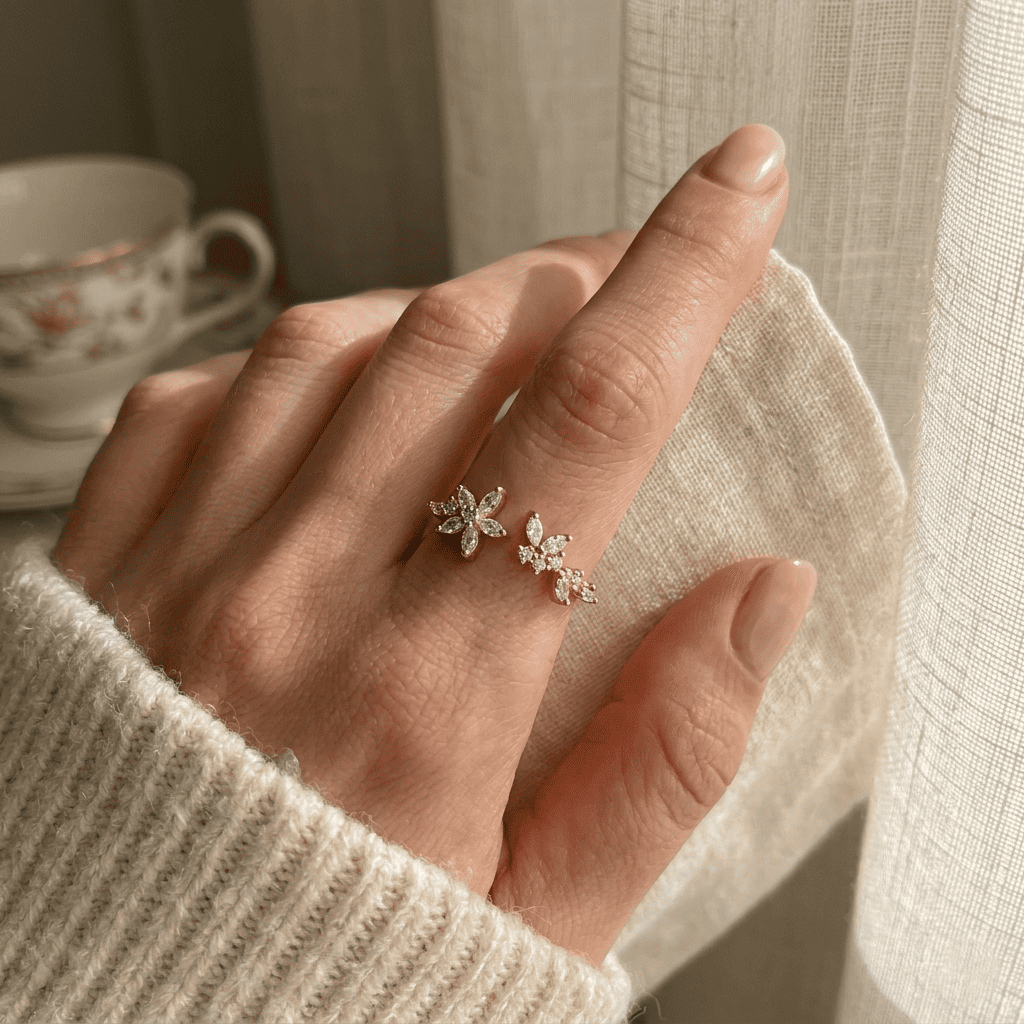 Lumi Fleur Ring