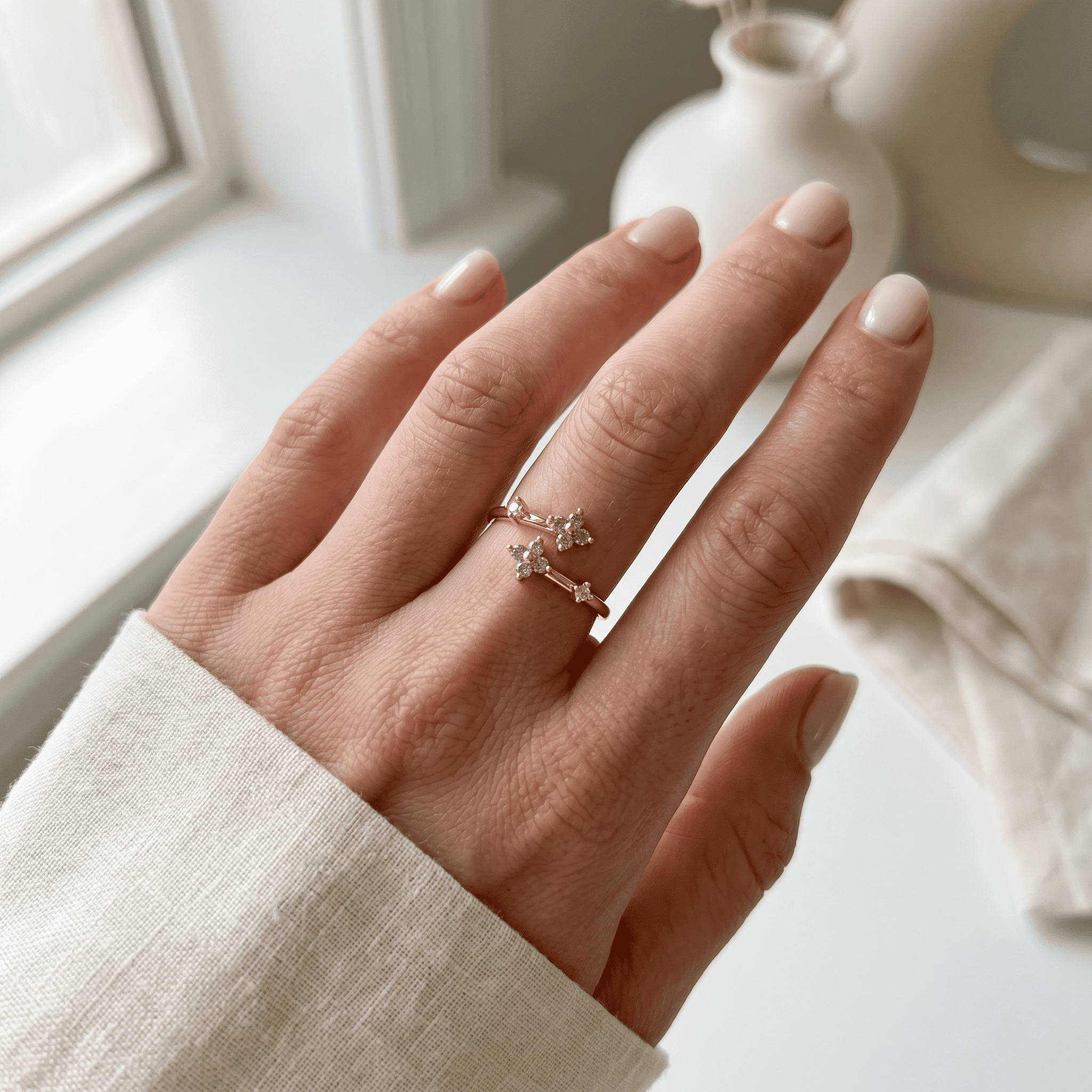 Violette Étoile Ring