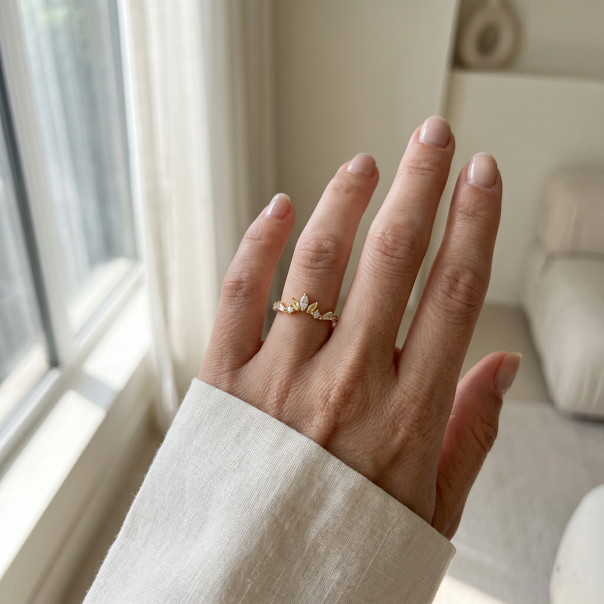 Couronne Rosée Ring