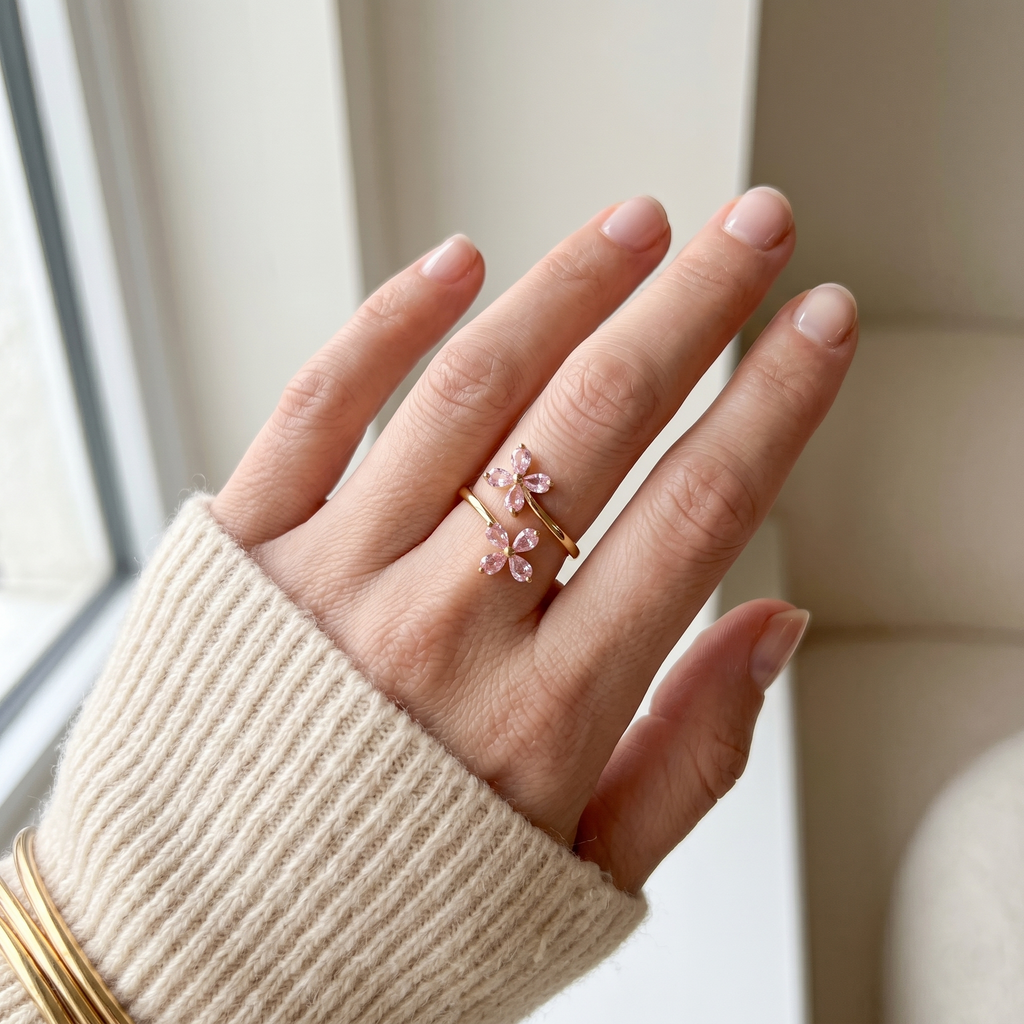 Fleur de Rosé Ring