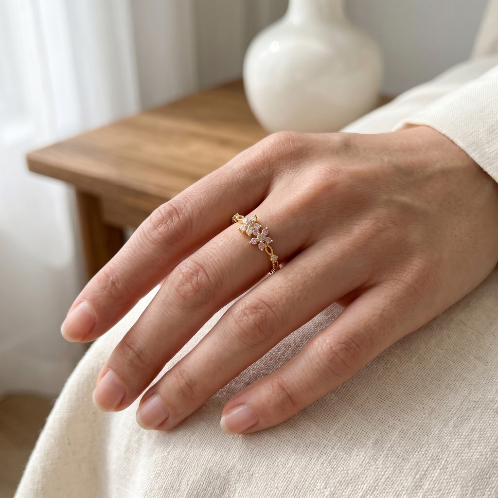 Fleur Rosée Ring