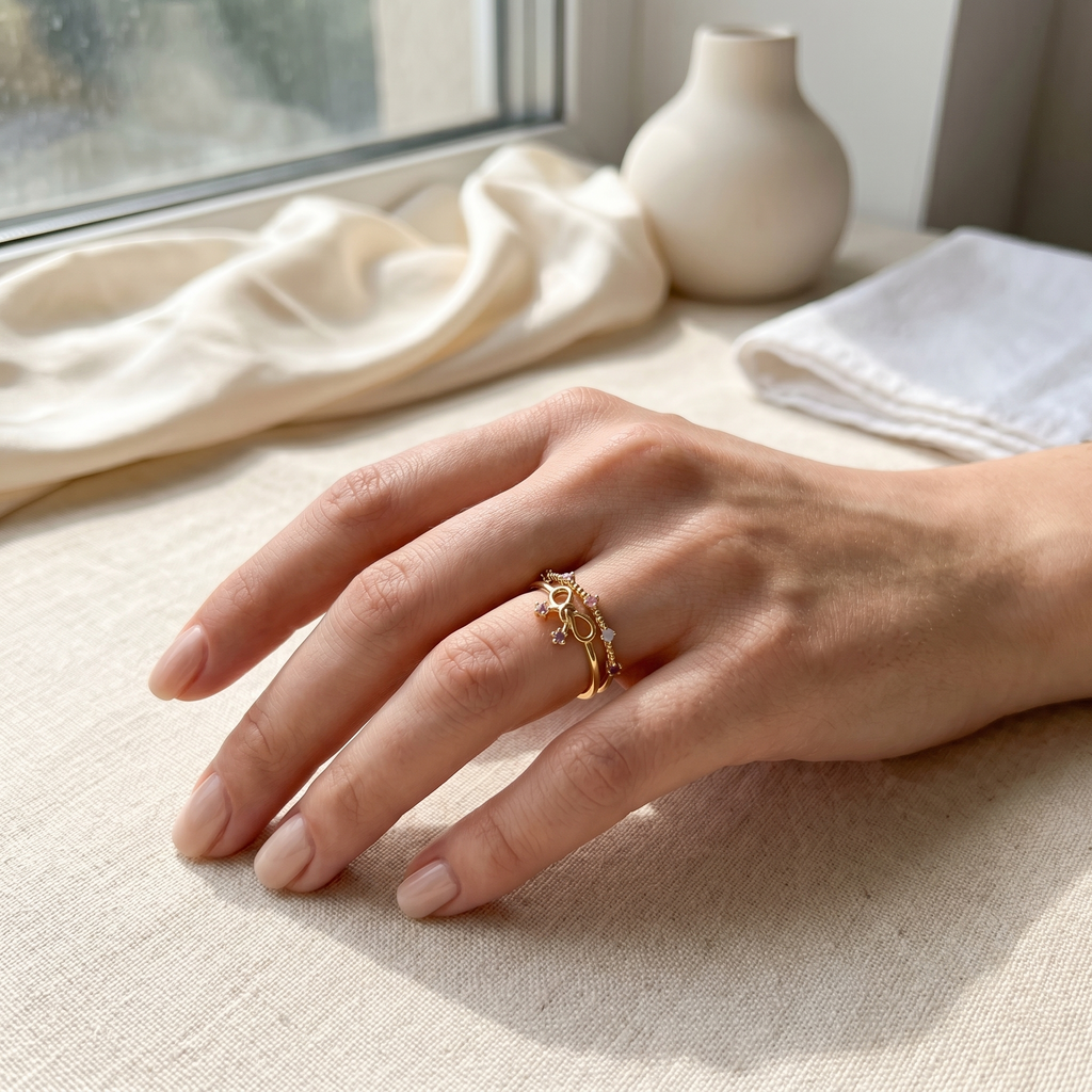 Noeud Lumière Ring