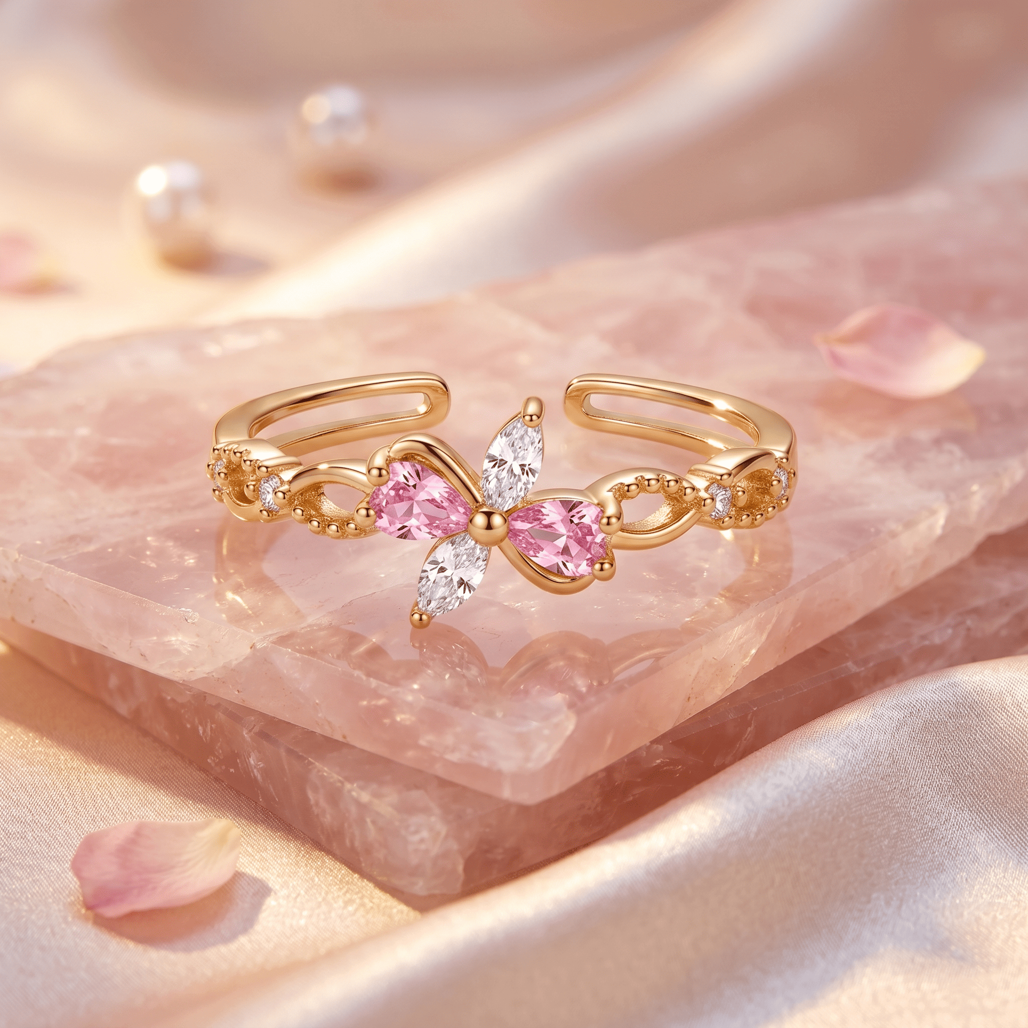 Aurora Petale Ring