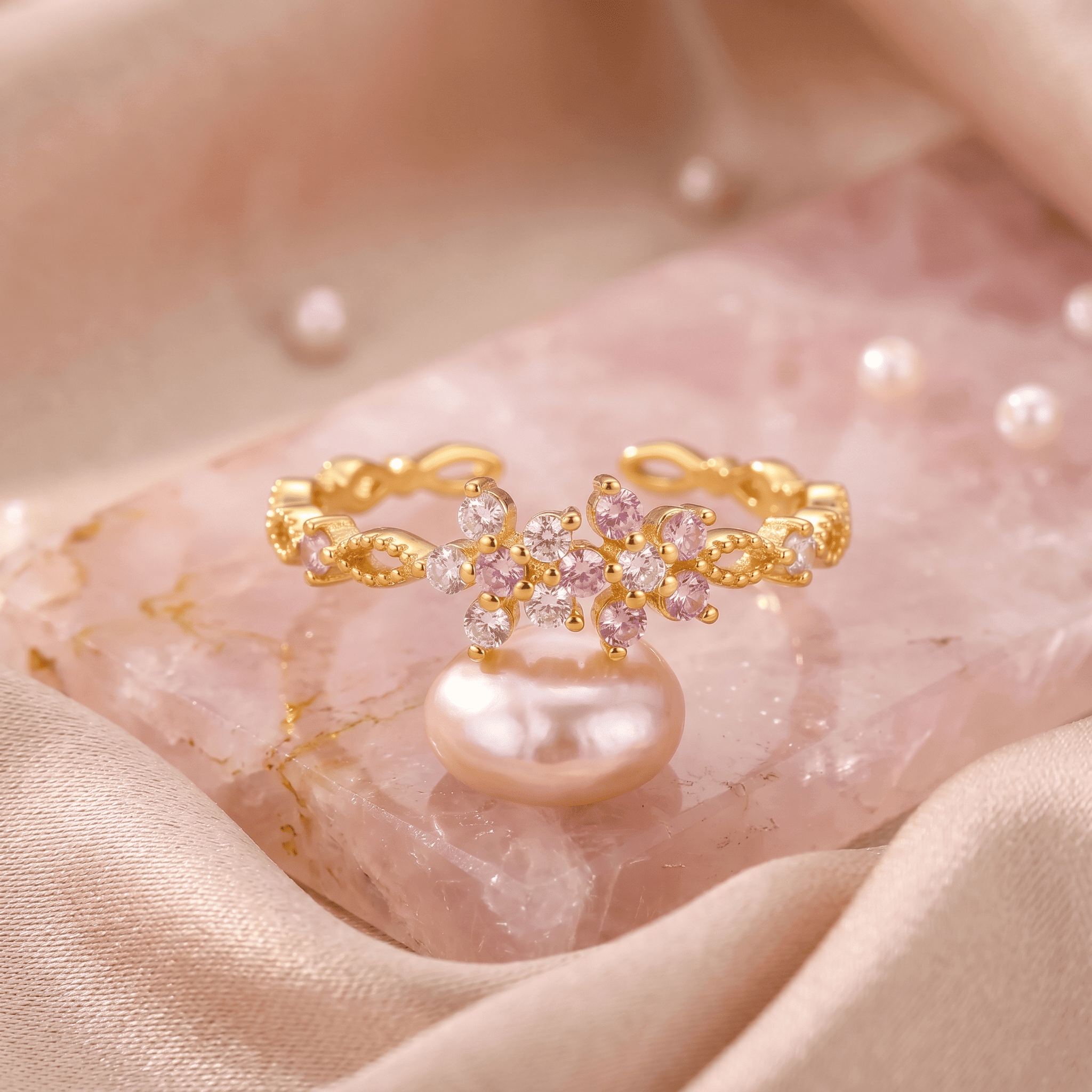 Fleur Rosée Ring