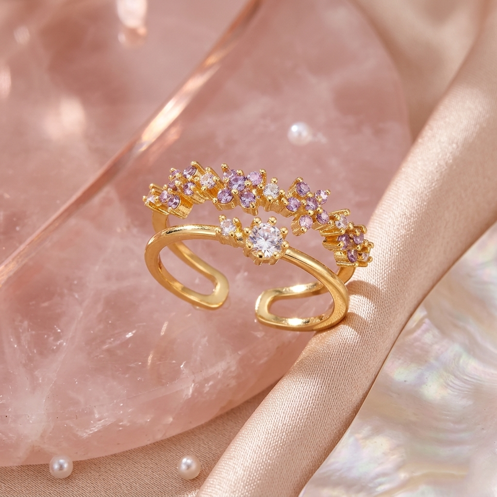 Fleur de Lune Ring