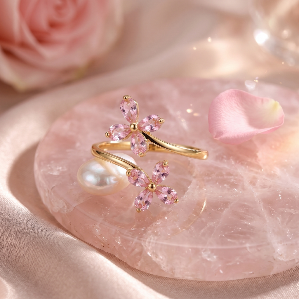 Fleur de Rosé Ring