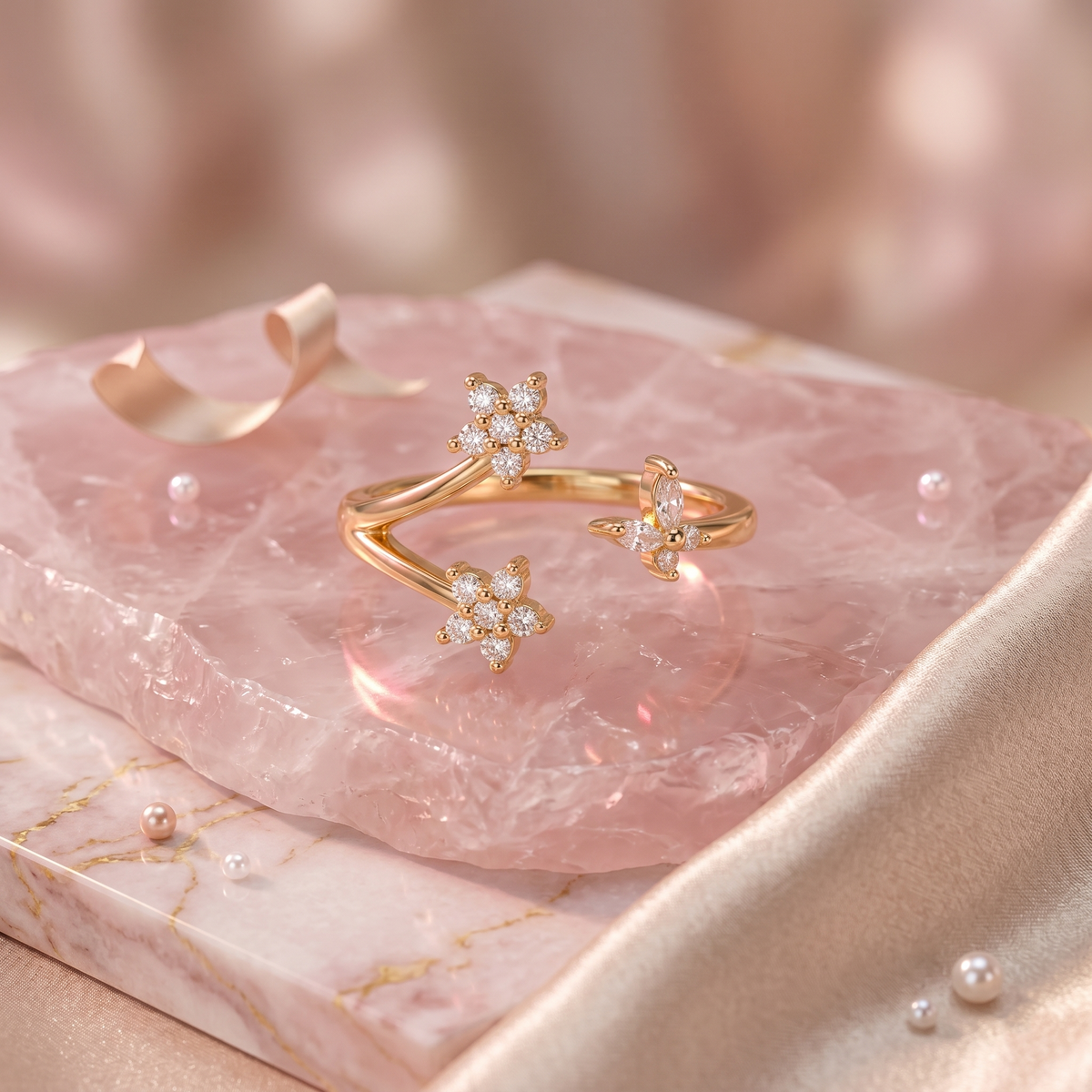 Lumi Blossom Ring