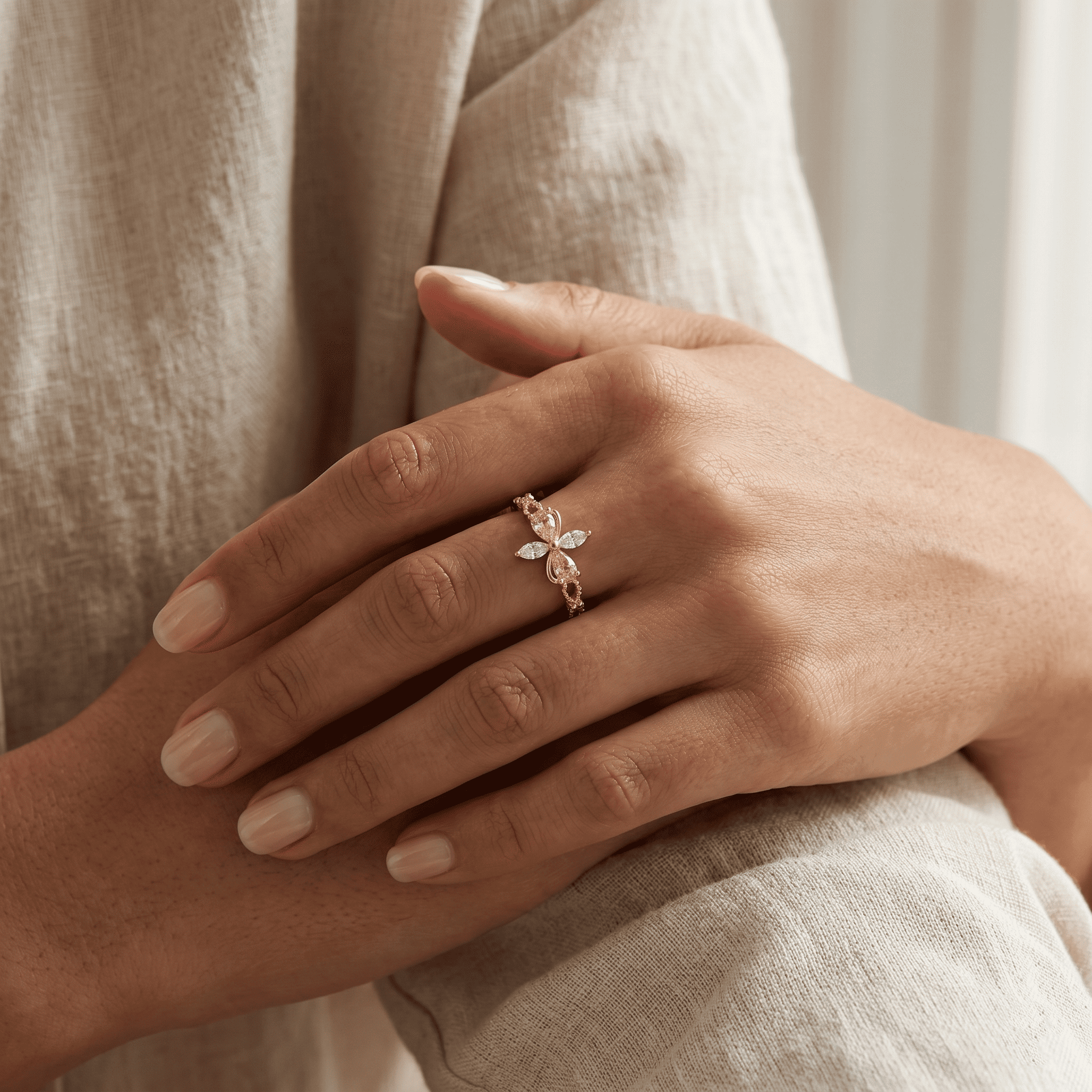 Aurora Petale Ring