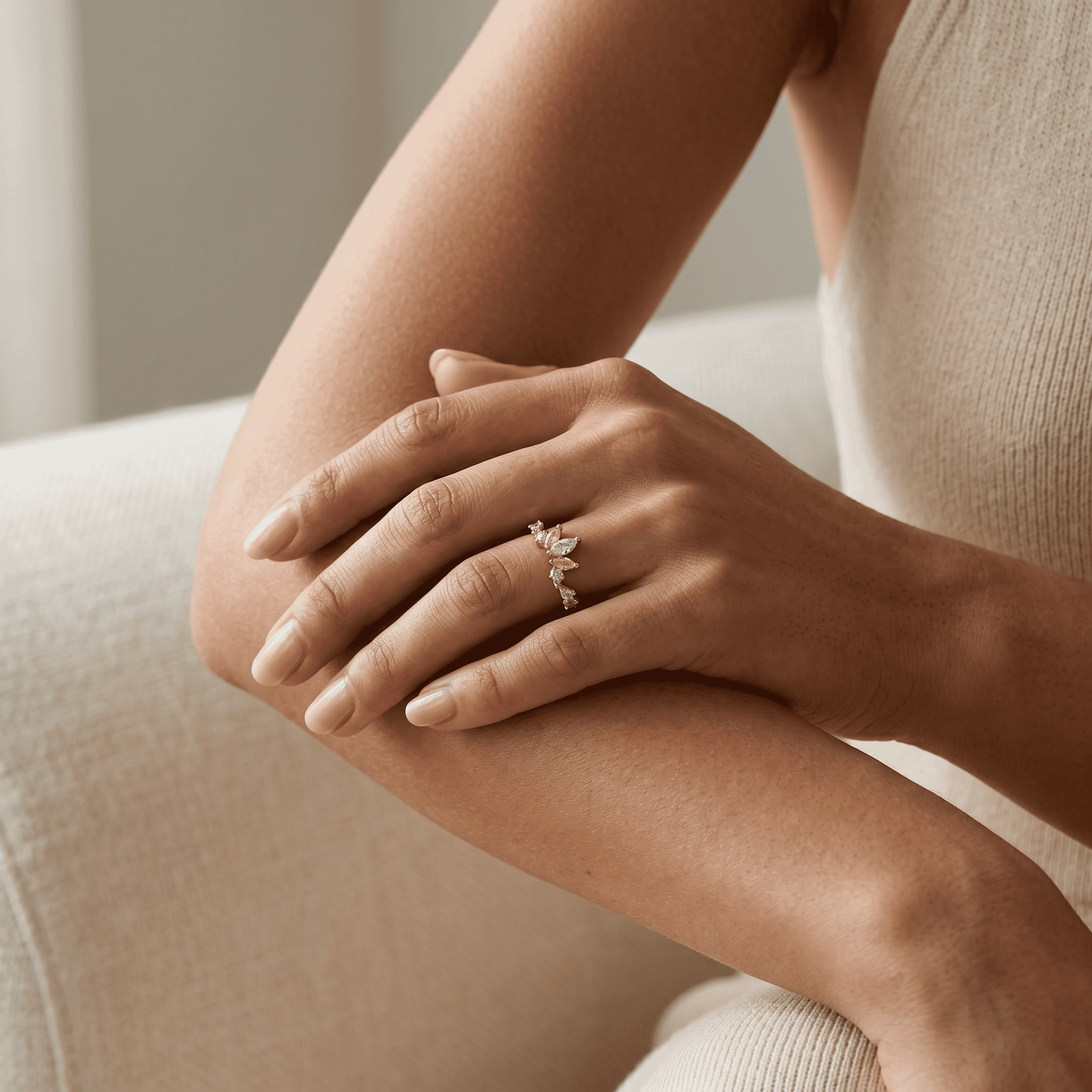 Couronne Rosée Ring