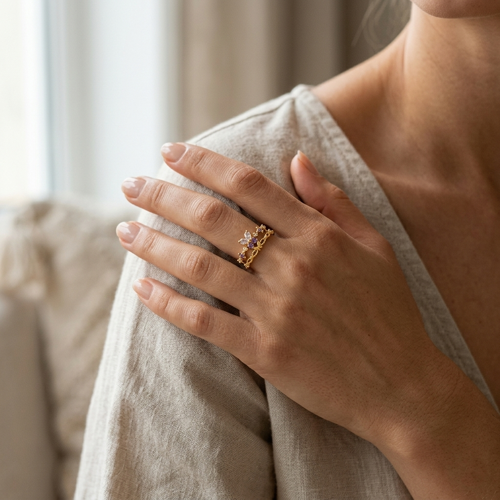 Aurora Rosé Ring