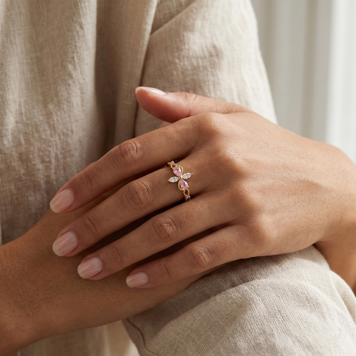 Aurora Petale Ring