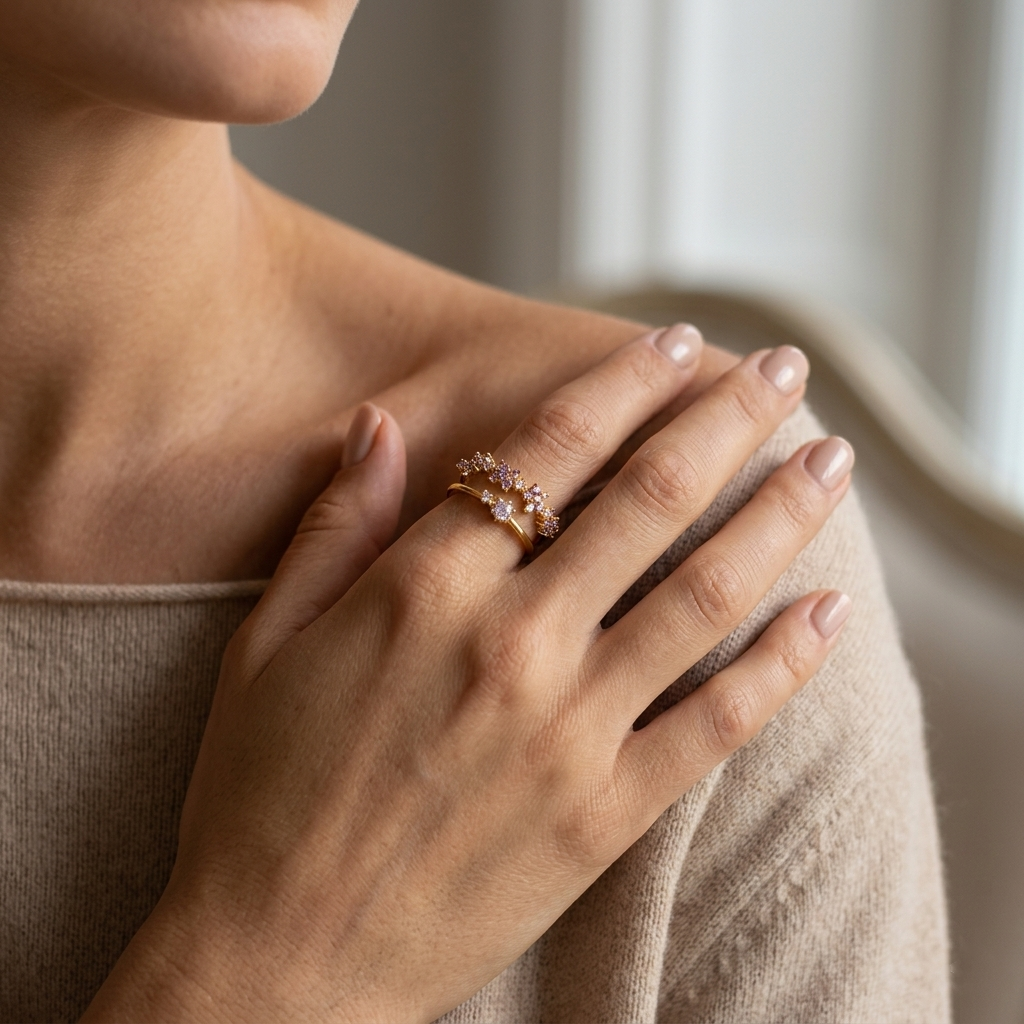 Fleur de Lune Ring