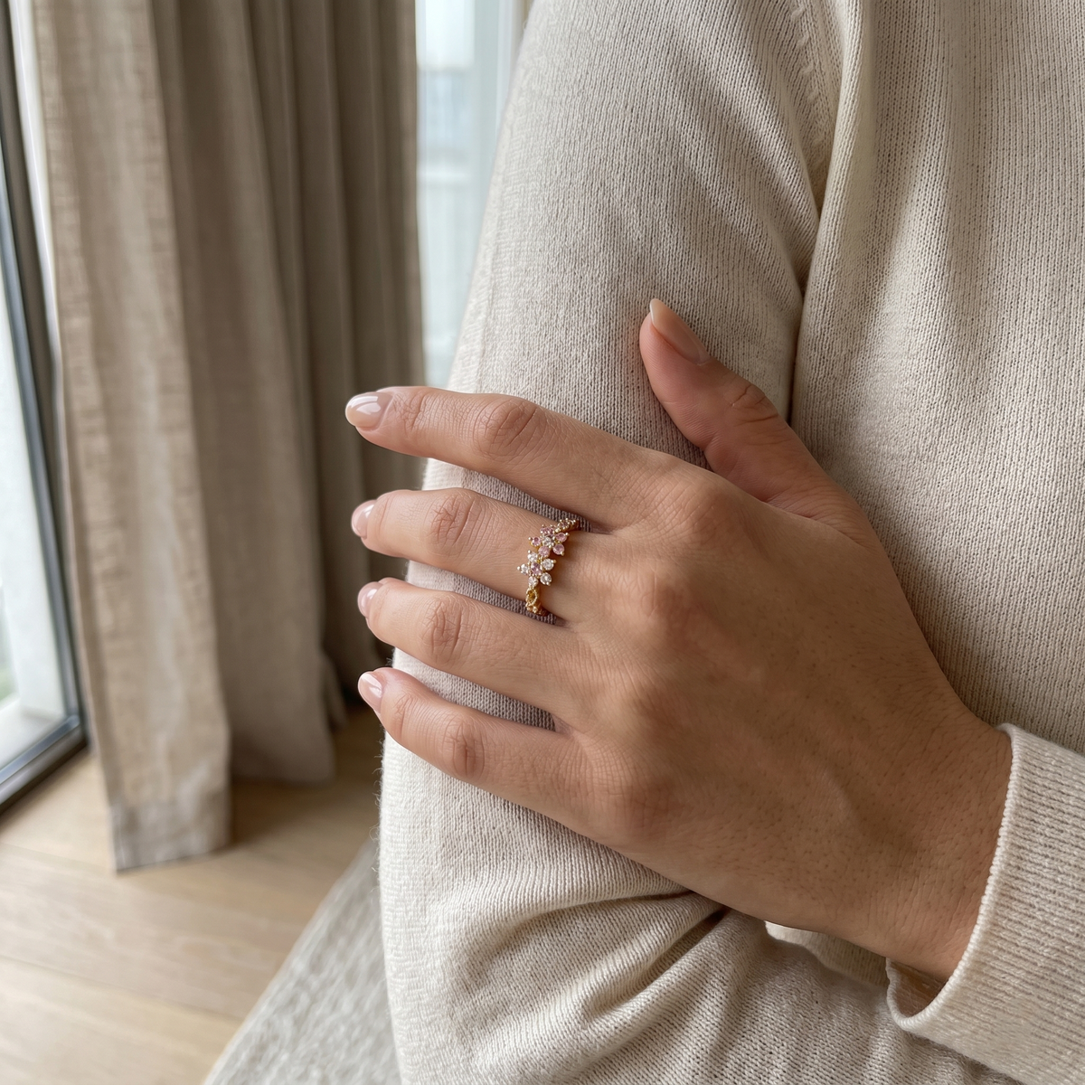 Fleur Rosée Ring