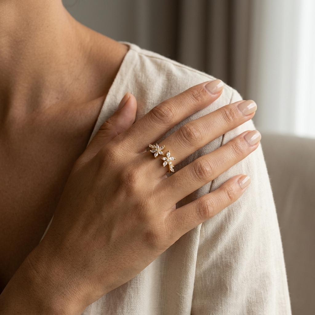 Lumi Fleur Ring