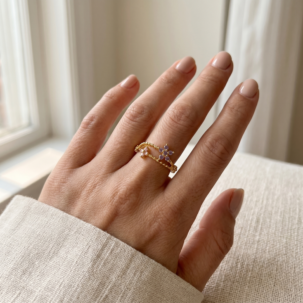 Aurora Fleur Ring