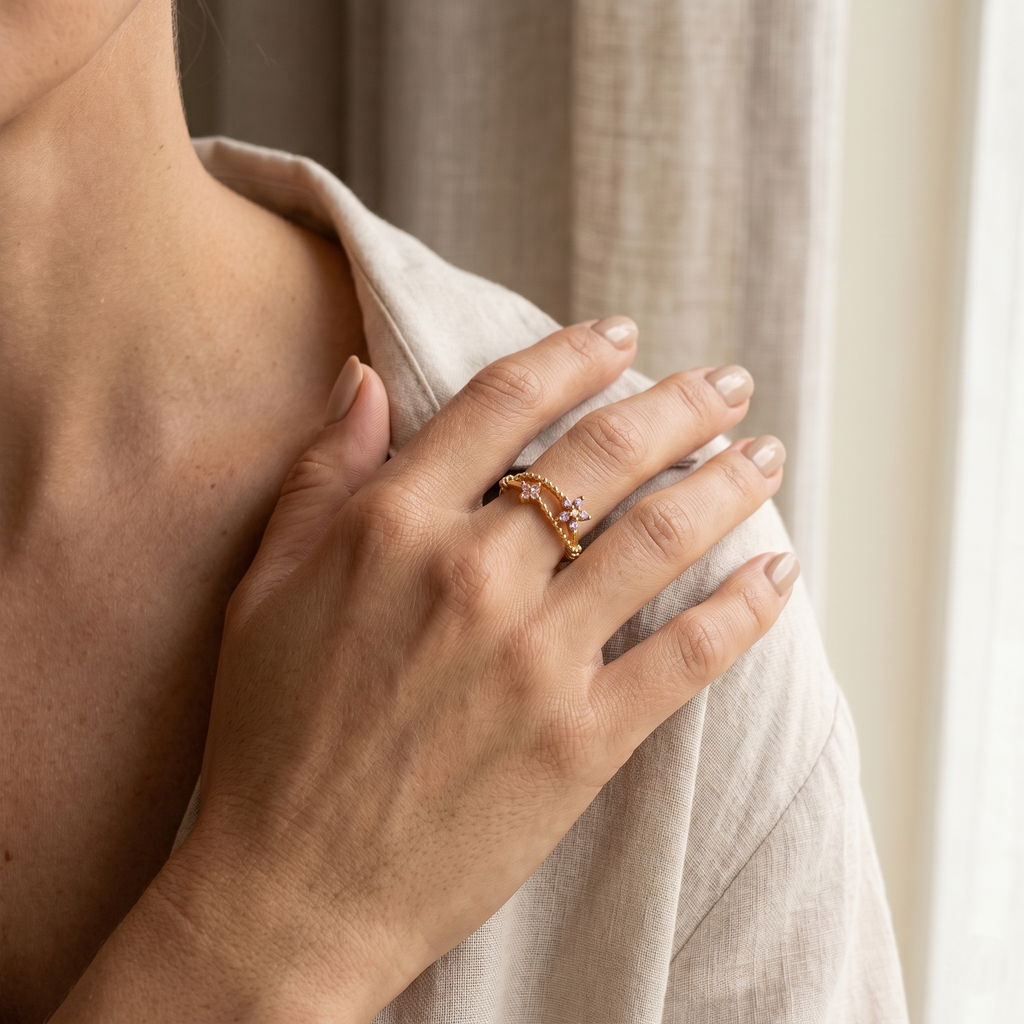 Aurora Fleur Ring