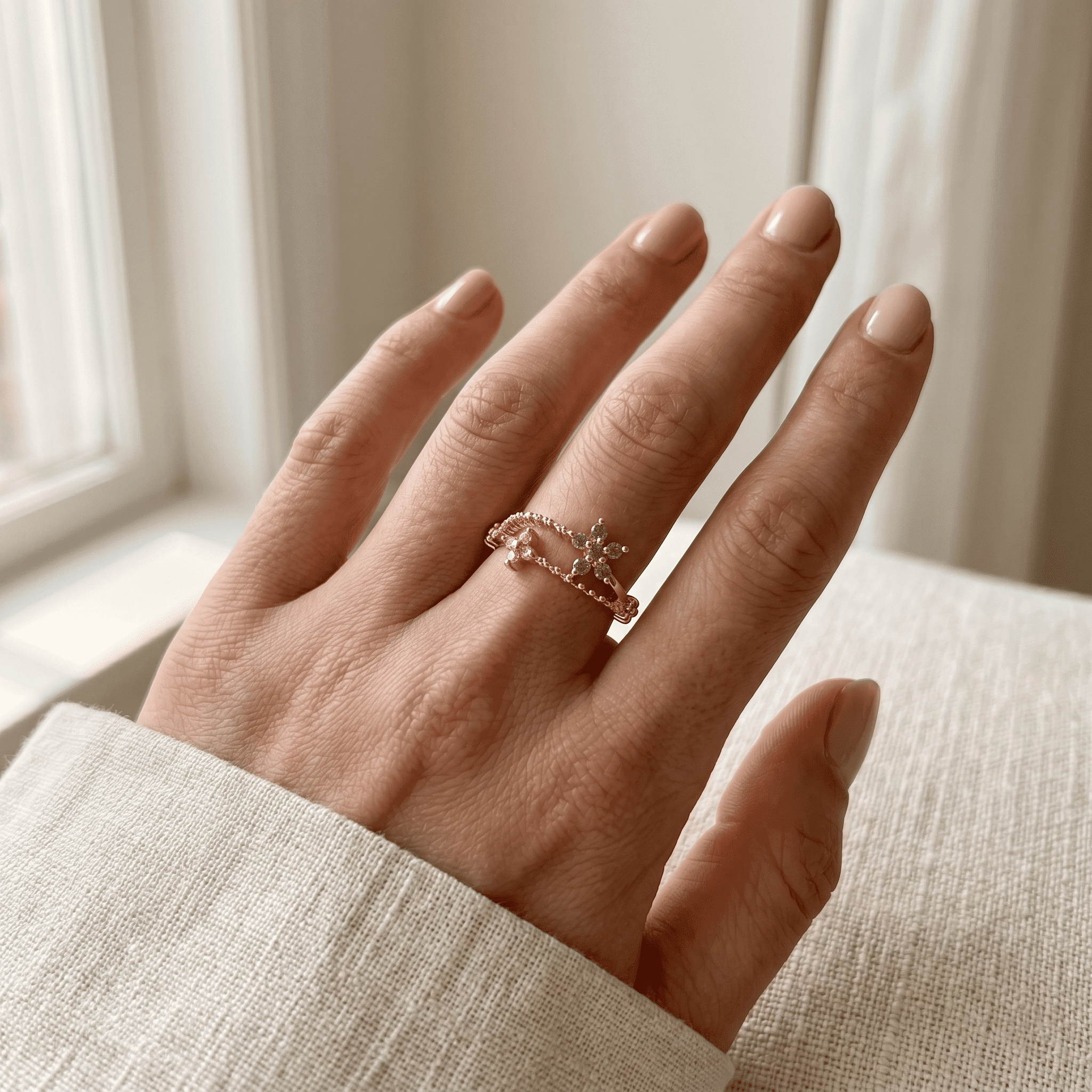 Aurora Fleur Ring