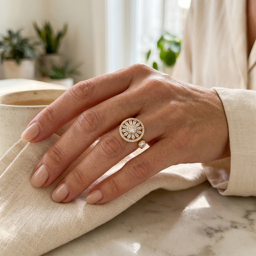 Aurora Bloom Ring
