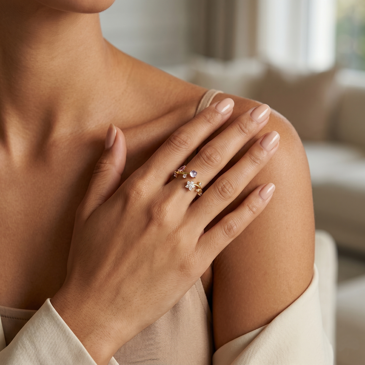 Aurora Céleste Ring