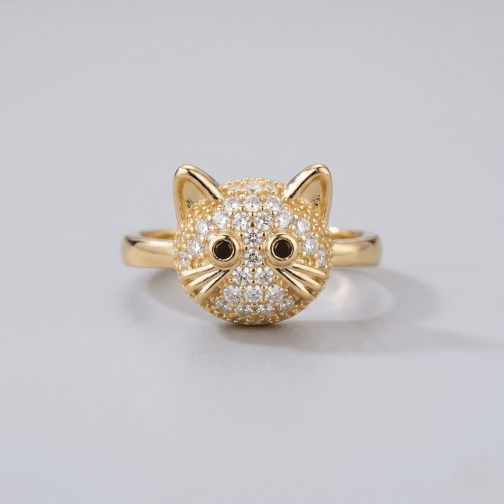 Blooming Kitty Ring