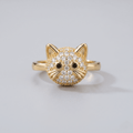 Blooming Kitty Ring