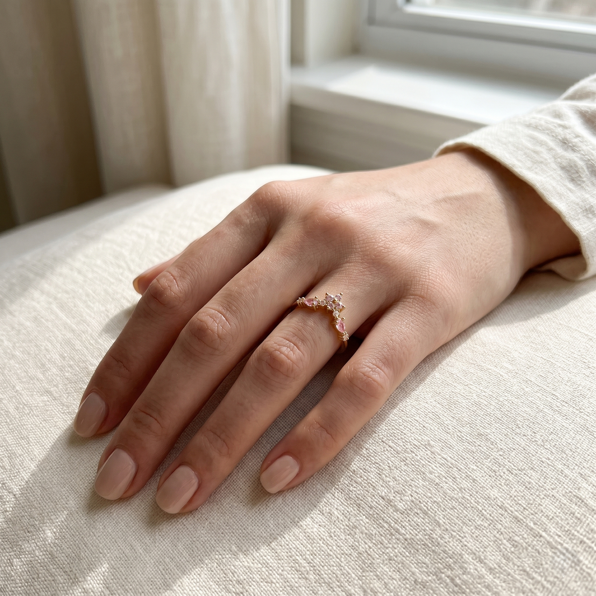 Celestia Rosé Ring