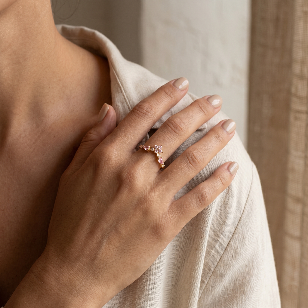 Celestia Rosé Ring