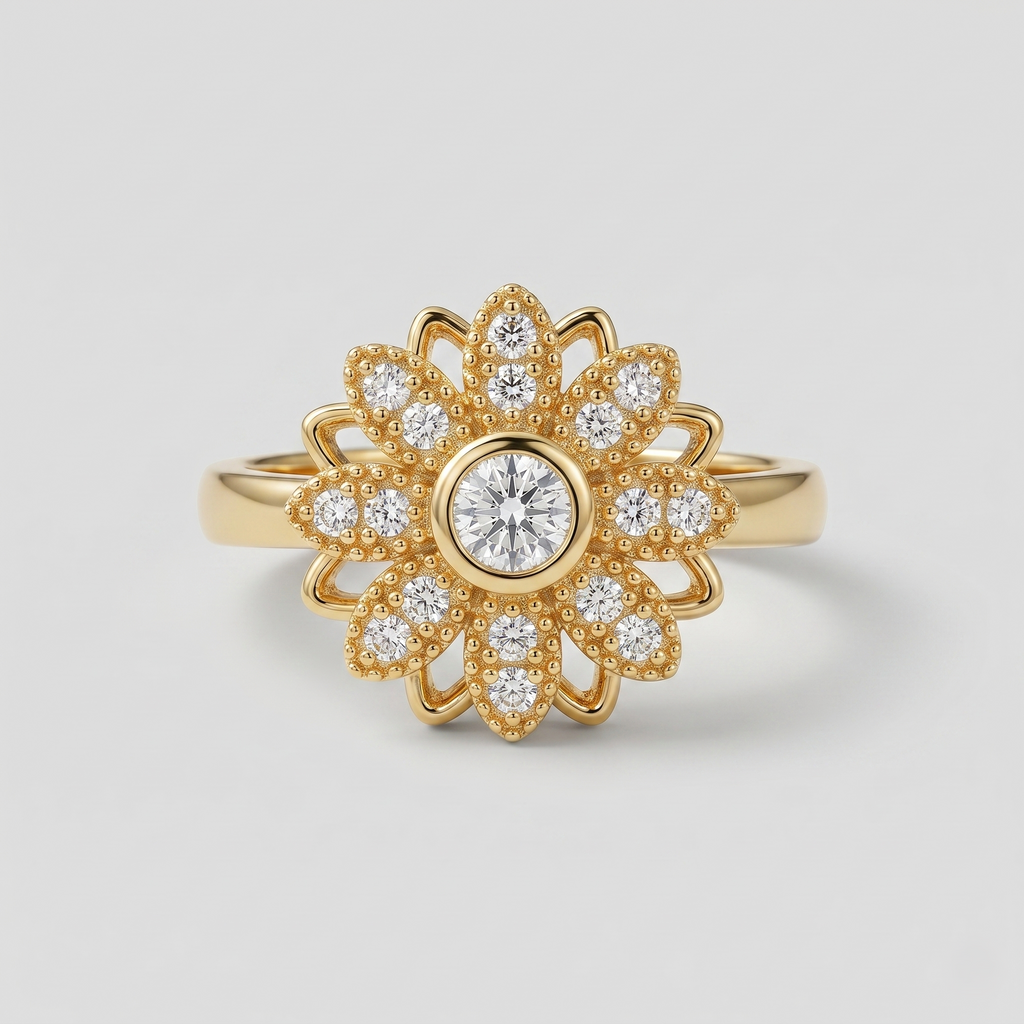 Daisy Lumière Ring