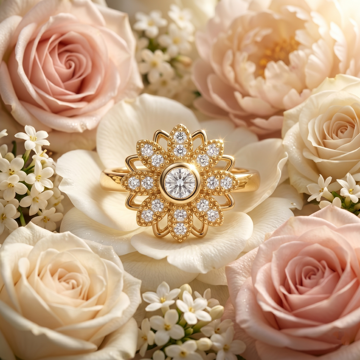 Daisy Lumière Ring