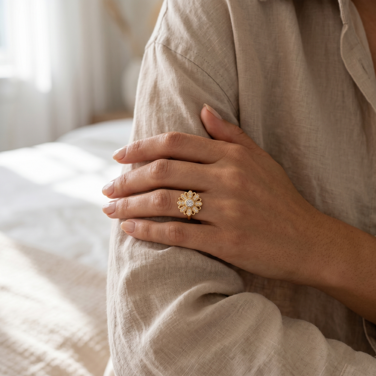 Daisy Lumière Ring