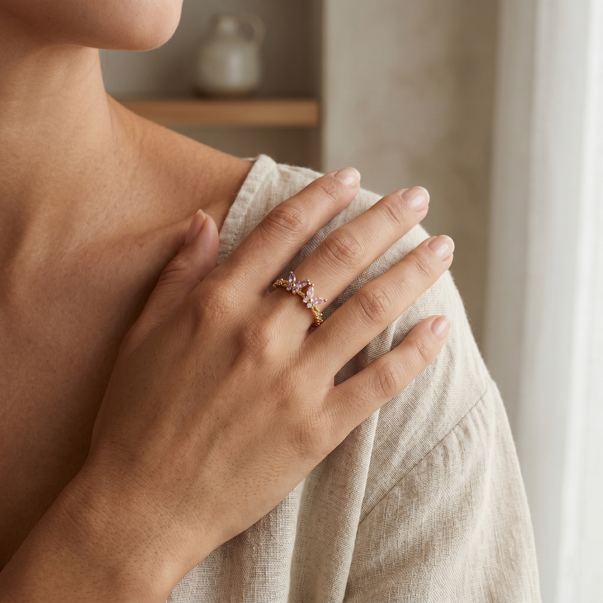Fleur Éclat Ring