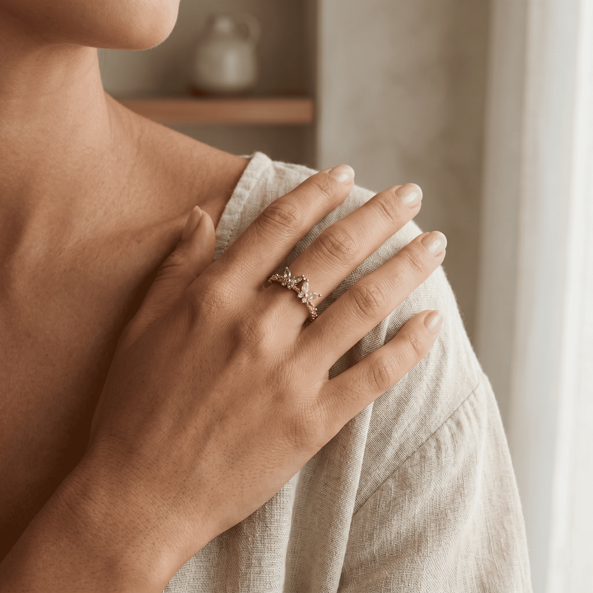 Fleur Éclat Ring