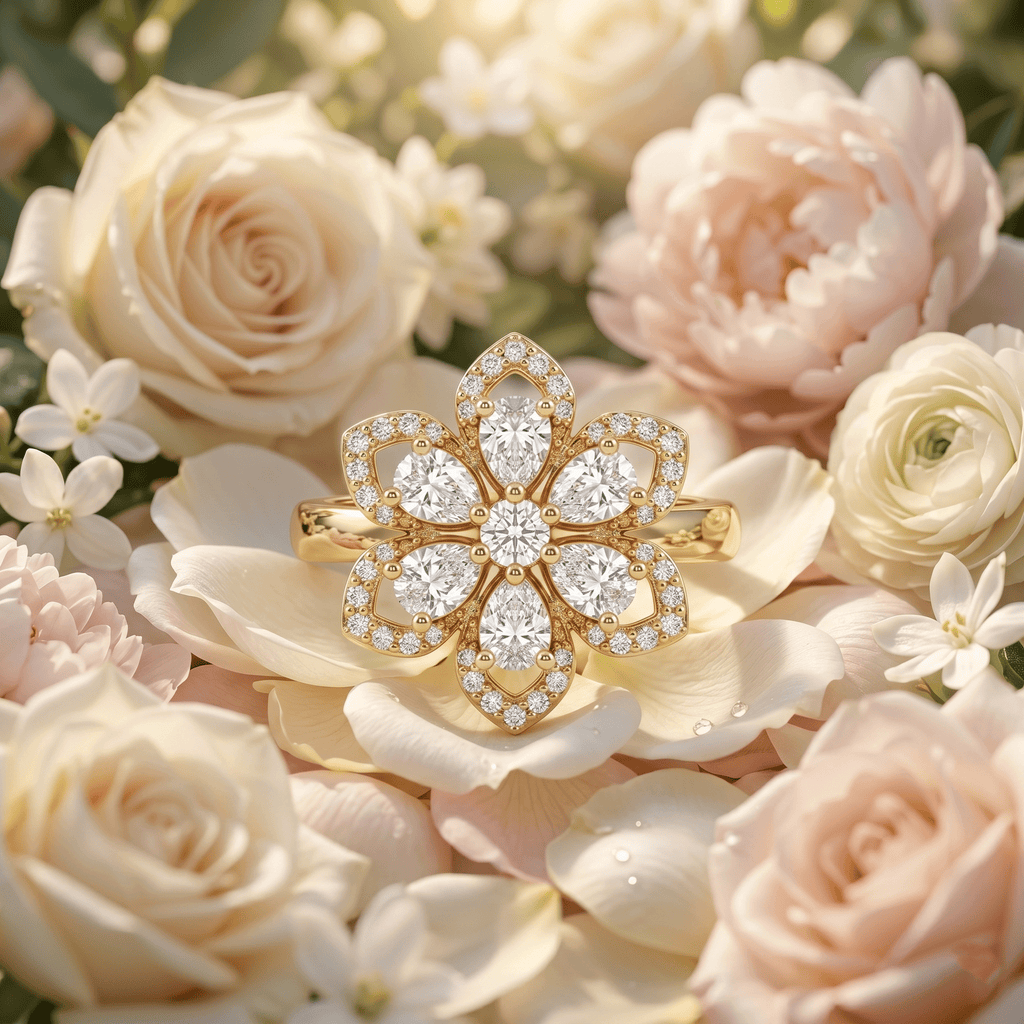 Fleur Dorée Ring