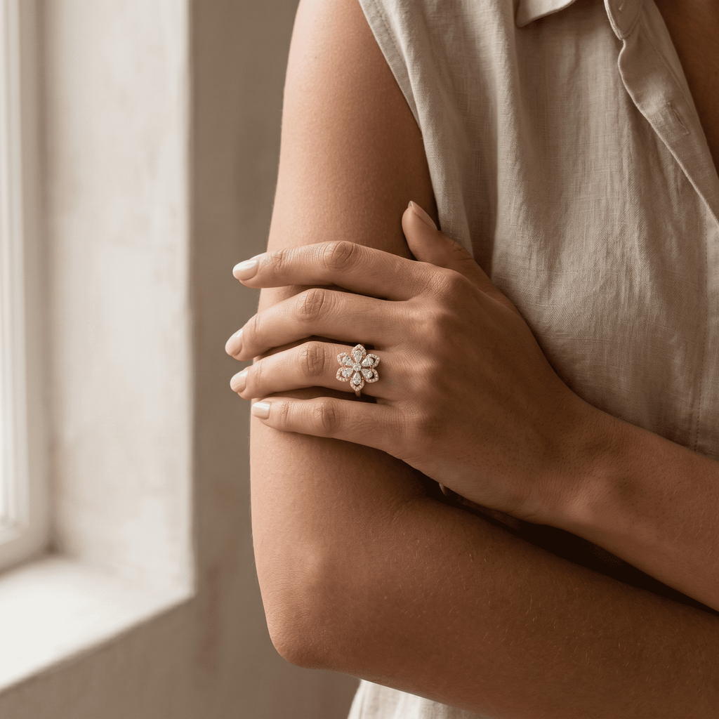 Fleur Dorée Ring