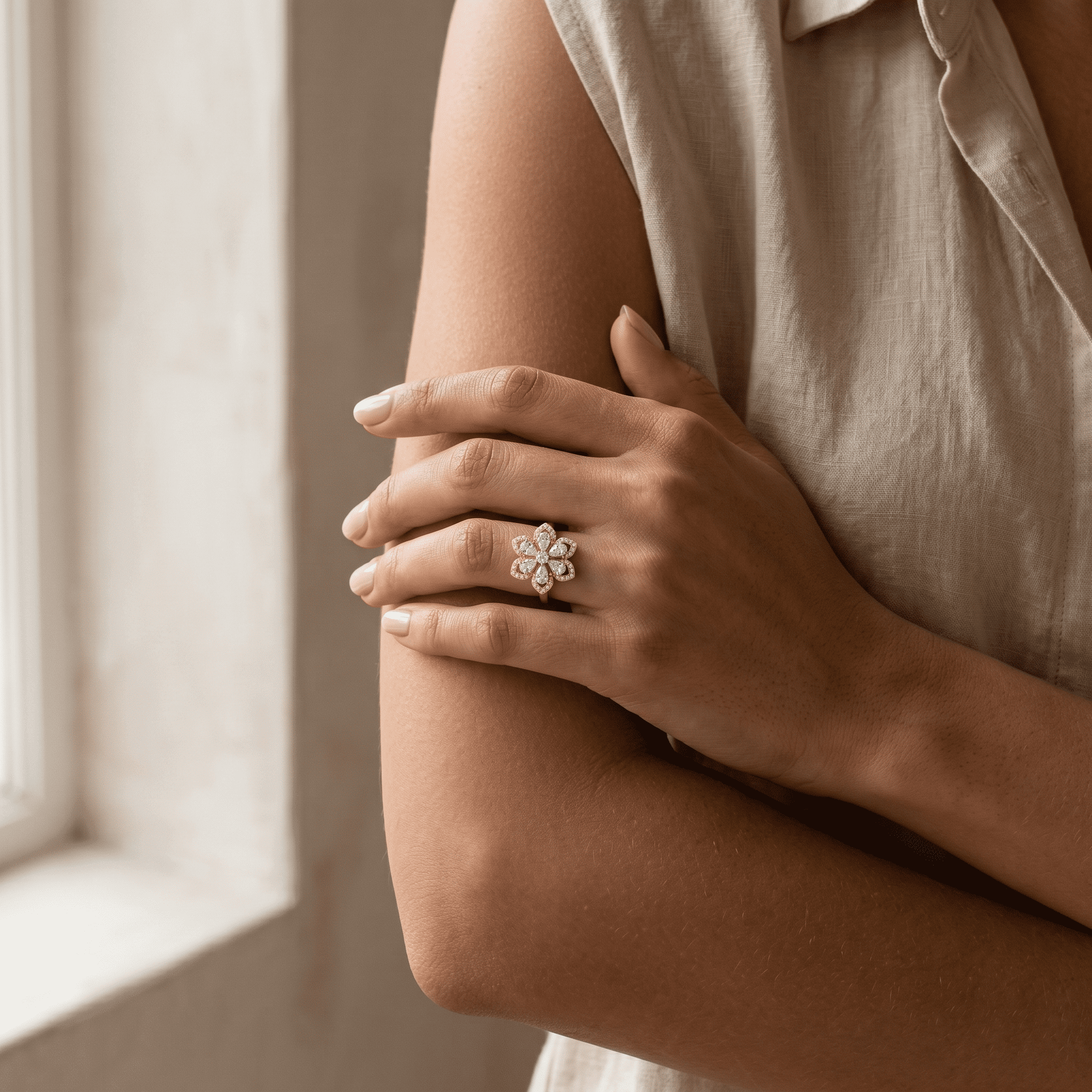Fleur Dorée Ring