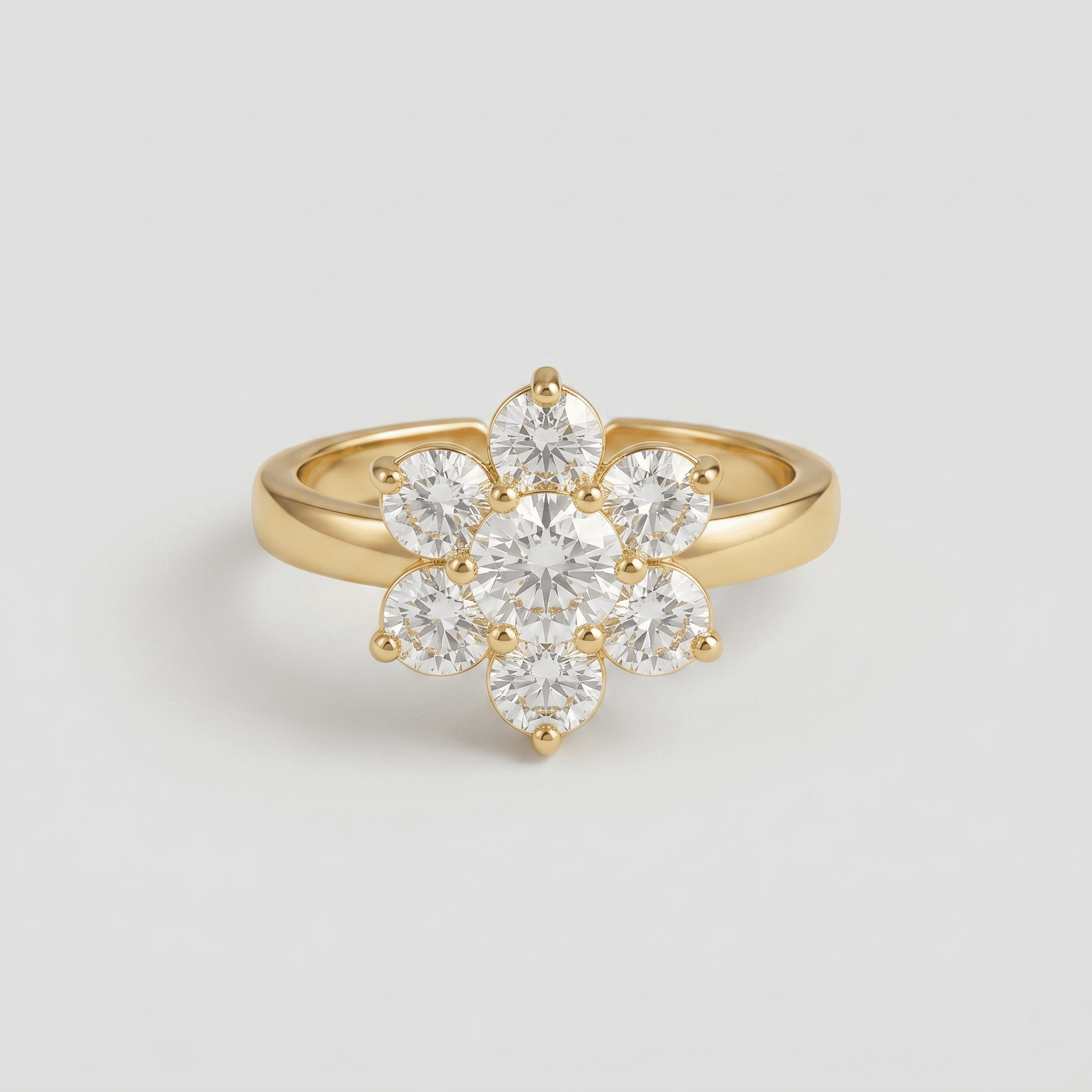 Fleur Étoilée Ring
