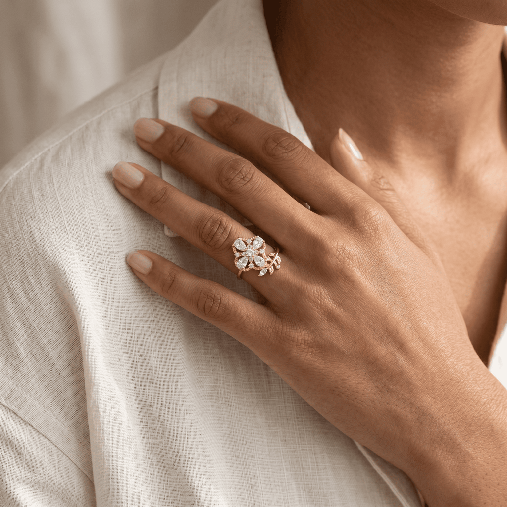 Fleur Éternelle Ring