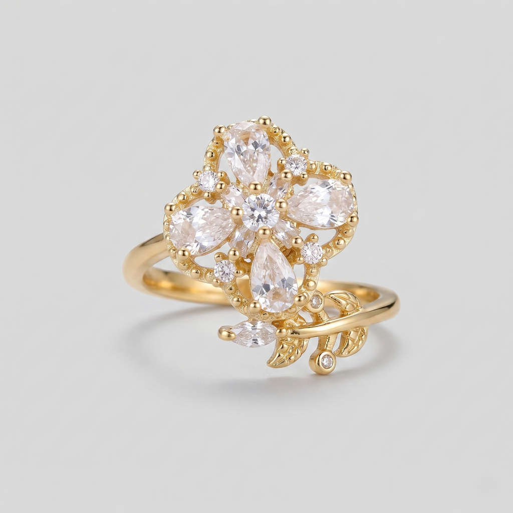 Fleur Éternelle Ring