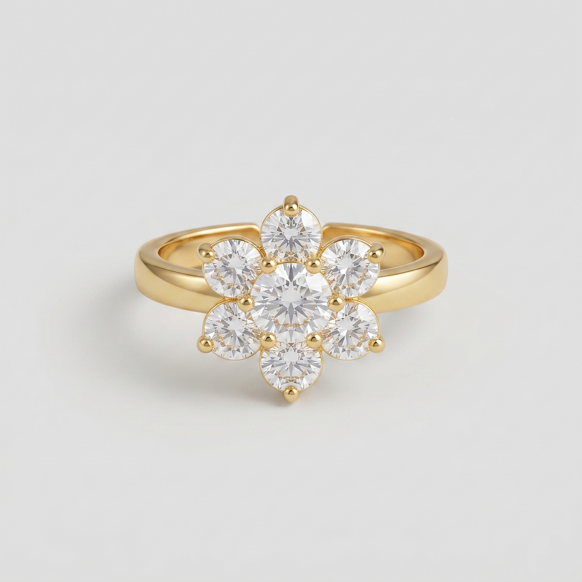 Fleur Étoilée Ring