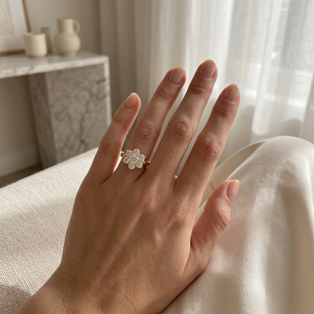 Fleur Éternelle Ring