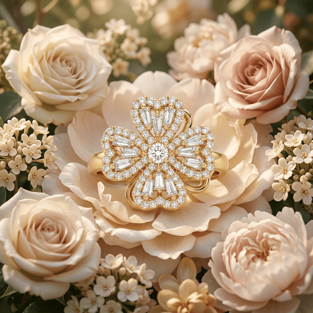 Lumi Petal Ring