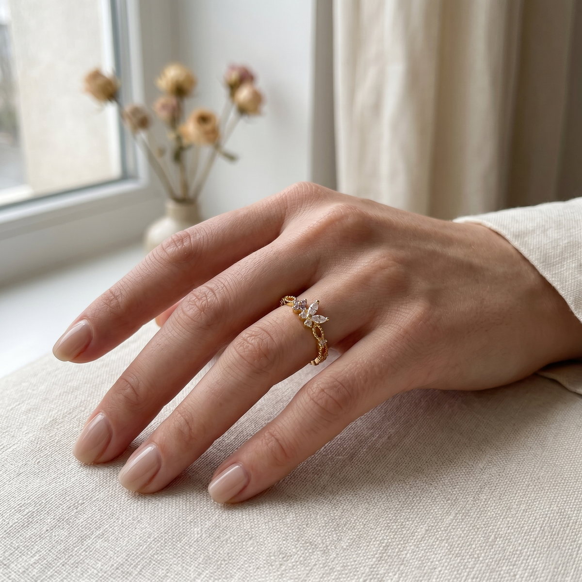 Lumière Blanche Ring