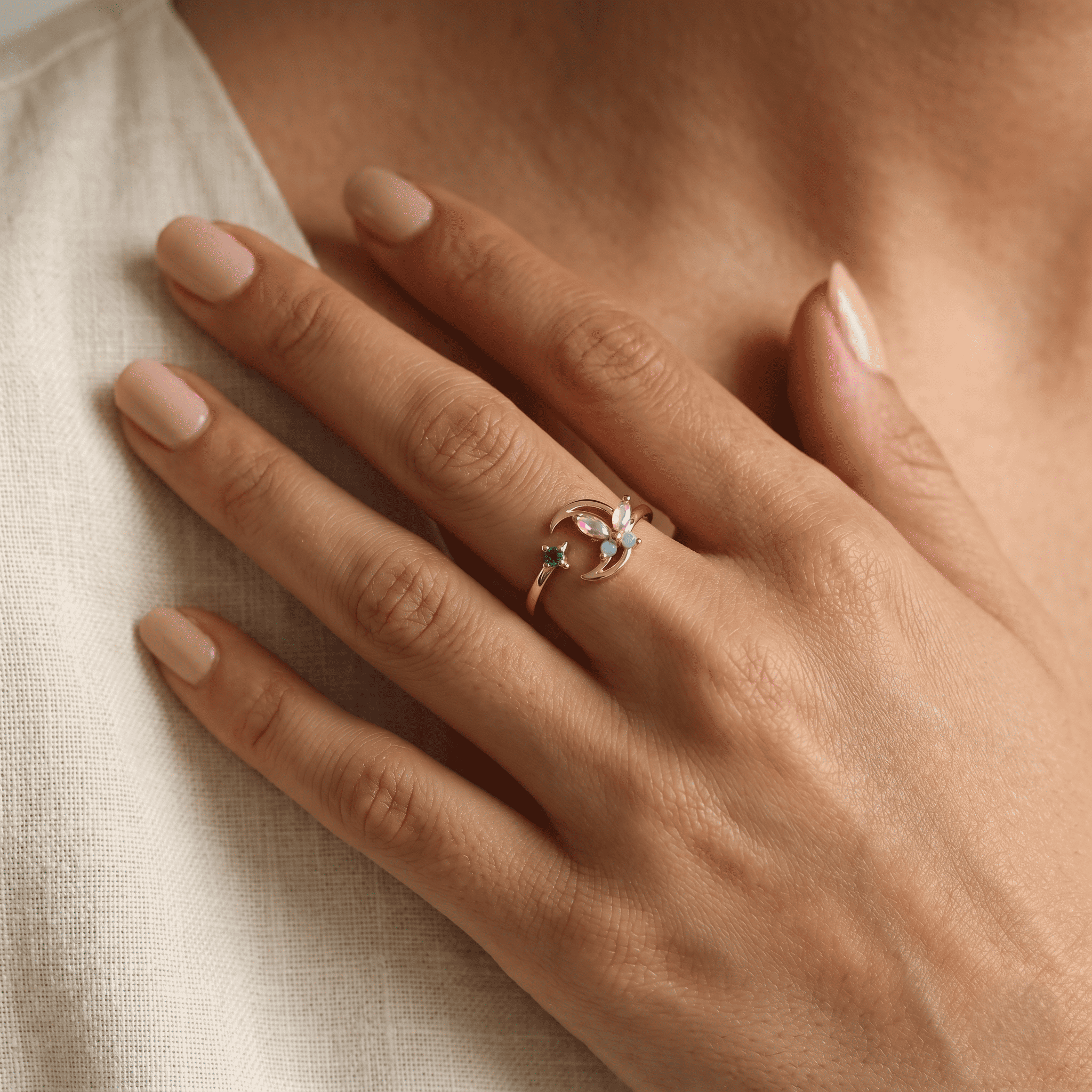 Luna Rosée Ring
