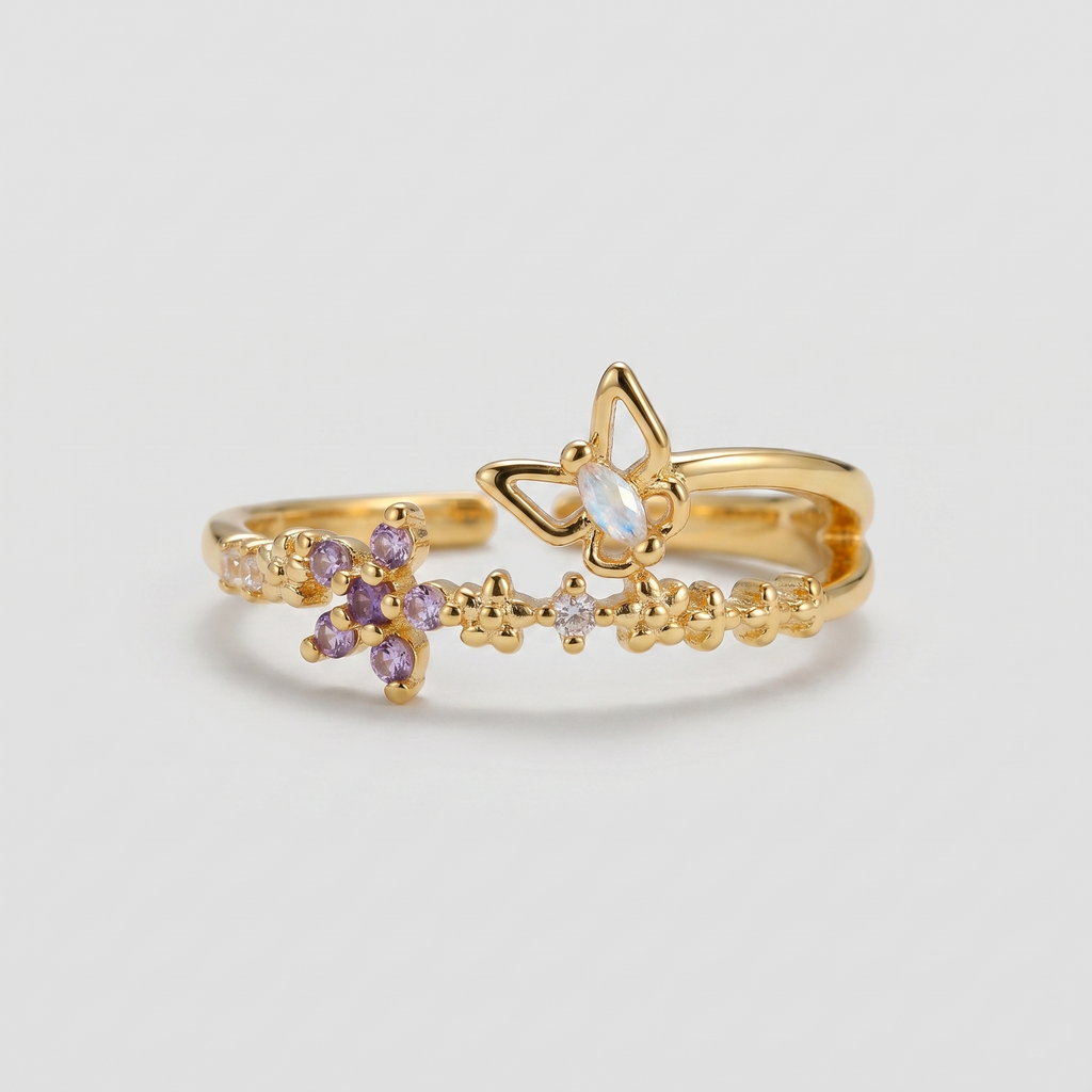 Papillon Lumière Ring