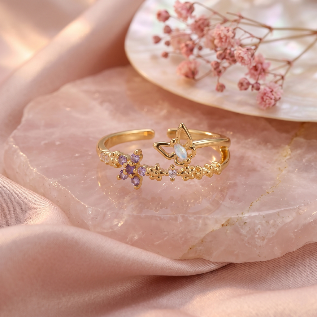 Papillon Lumière Ring